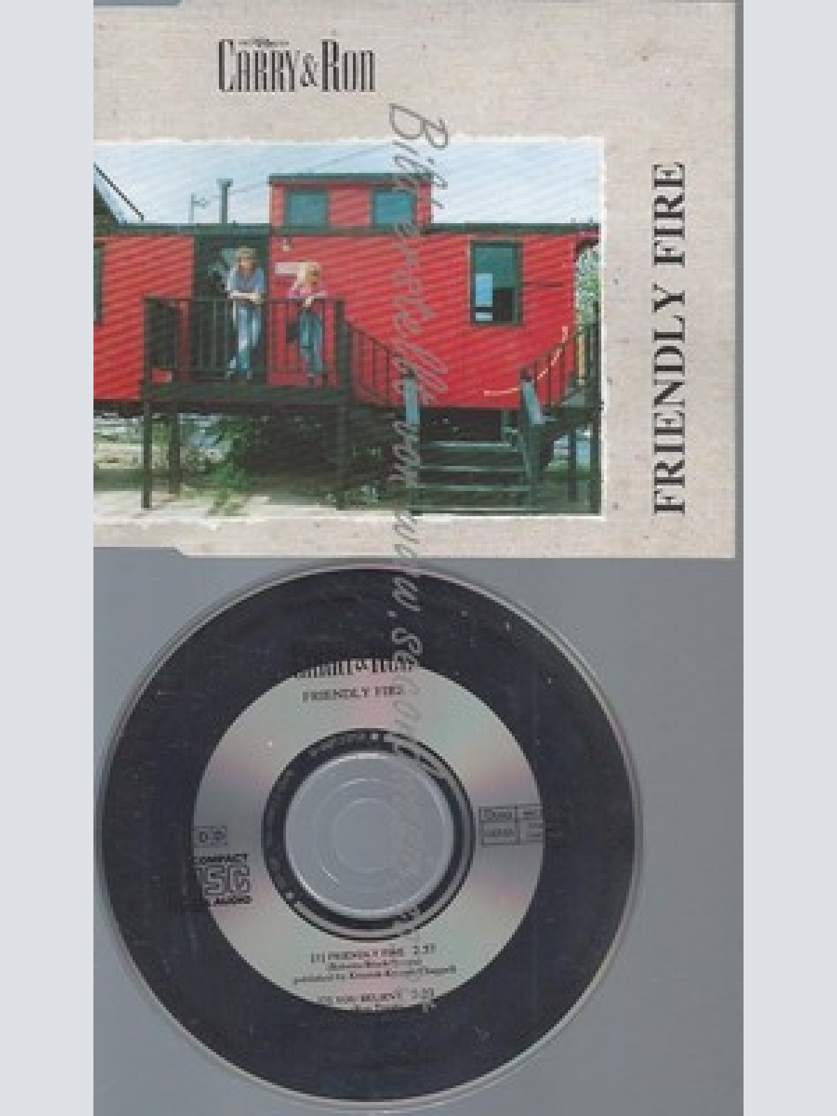CD--CARRY & RON--FRIENDLY FIRE SINGLE