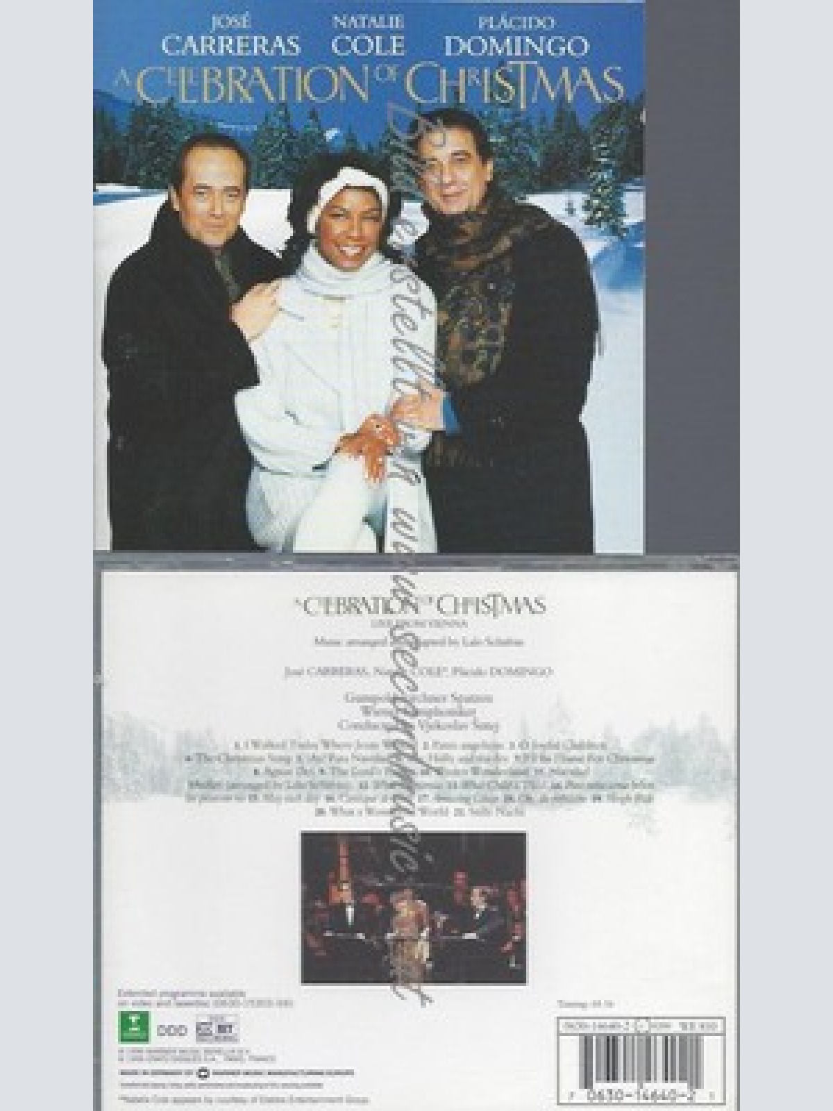 CD--CARRERAS UND COLE--A CELEBRATION OF CHRISTMAS