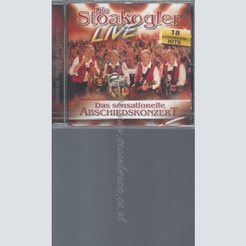 CD--DIE STOAKOGLER LIVE--