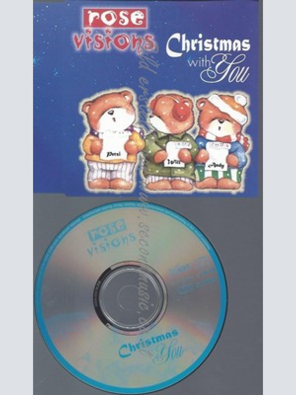 CD--ROSE VISIONS--CHRISTMAS WITH YOU