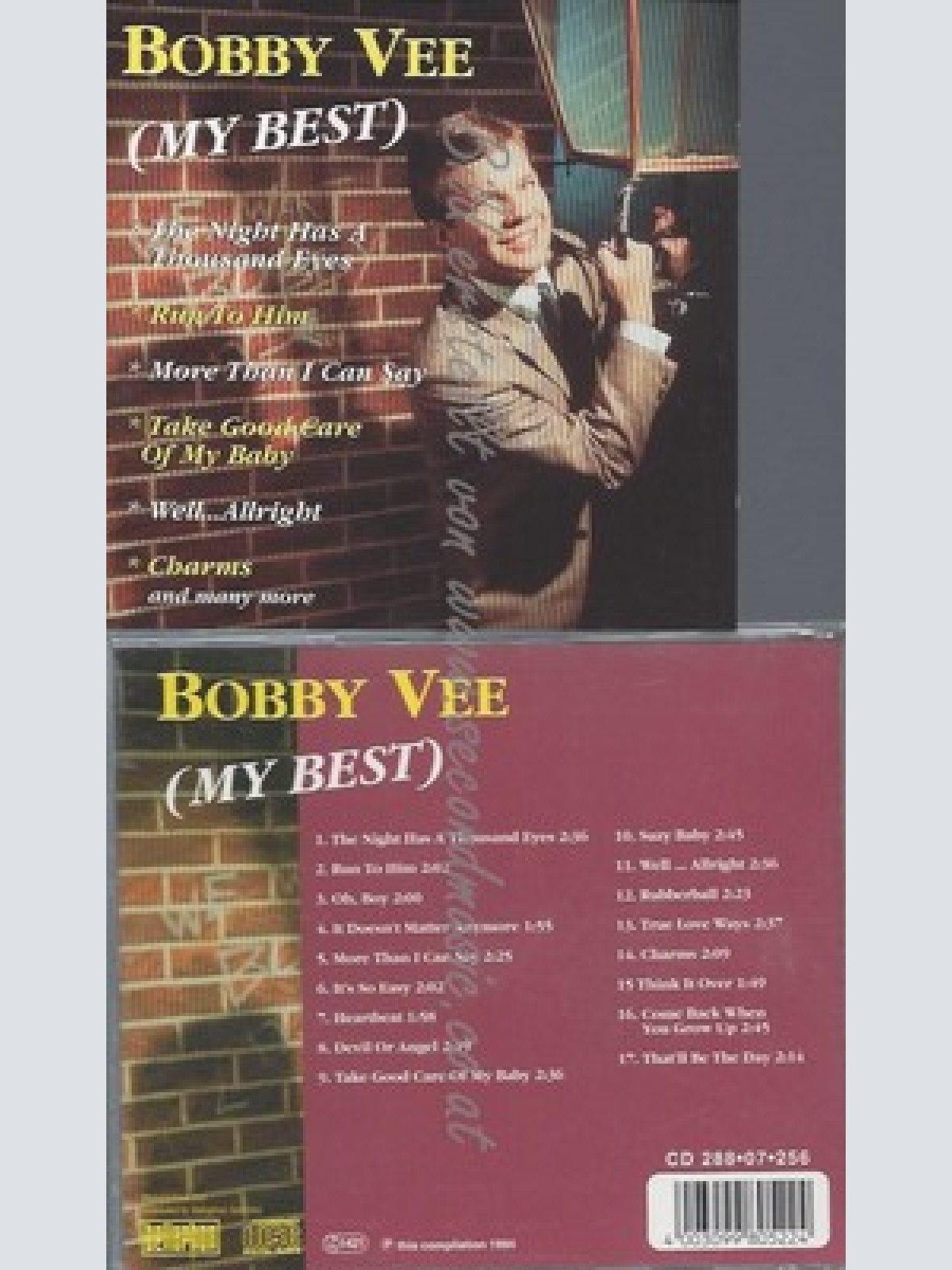 CD--VEE,BOBBY--BOBBY VEE - MY BEST -