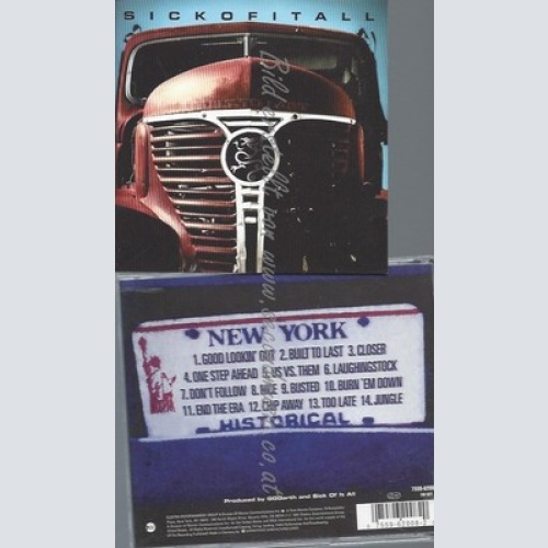 CD--SICK OF IT ALL--BUILT TO LAST