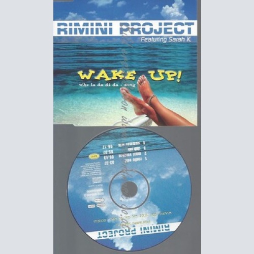 CD--RIMINI PROJECT FEAT.SARAH K.--WAKE UP! THE LA DA DI DA-SONG
