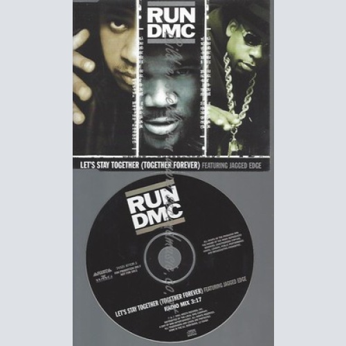 CD--RUN DMC--LET S STAY TOGETHERSINGLE