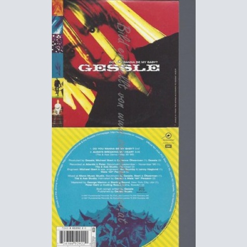 CD--GESSLE--DO YOU WANN BE MY BABY