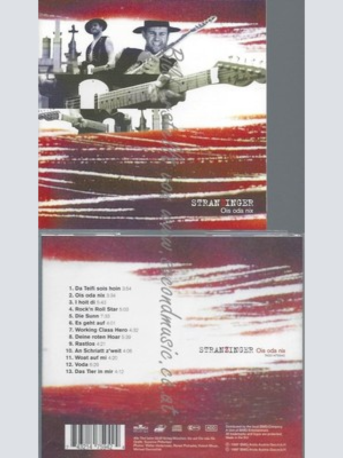 CD--STRANZINGER,REINHARD--OIS ODA NIX