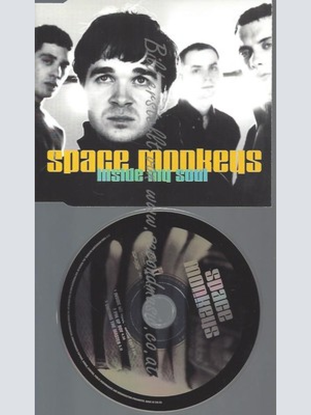 CD--SPACE MONKEYS--INSIDE MY SOUL