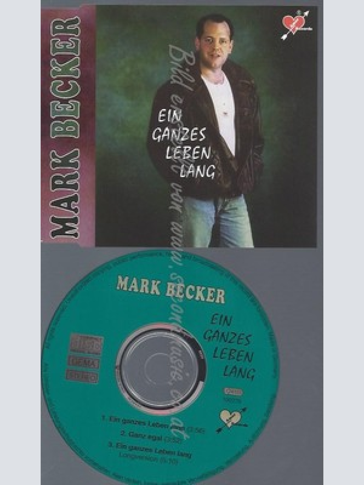 CD--MARK BECKER--EIN GANZES LEBEN LANGSINGLE