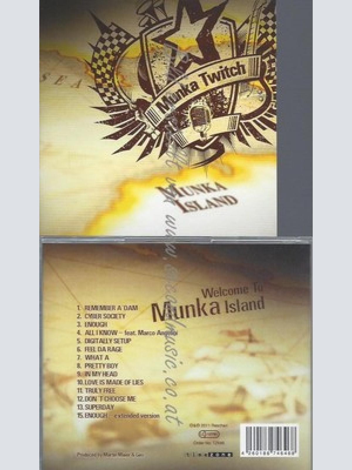 CD--MUNKA TWITCH UND MARCO ANGELINI--WELCOME TO MUNKA ISLAND
