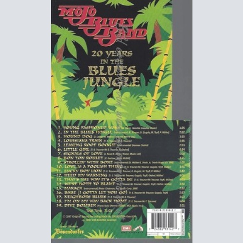 CD--MOJO BLUES BAND--20 YEARS IN THE BLUES  JUNGLE
