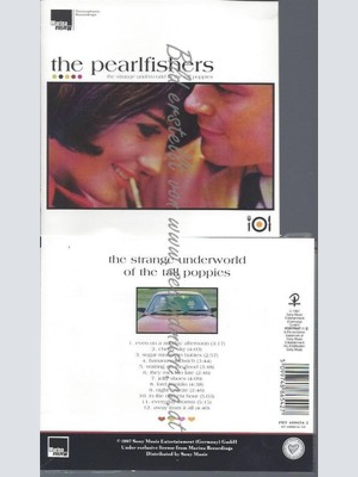 CD--PEARLFISHERS,THE--THE STRANGE UNDERWORLD OF THE TALL POPPIES