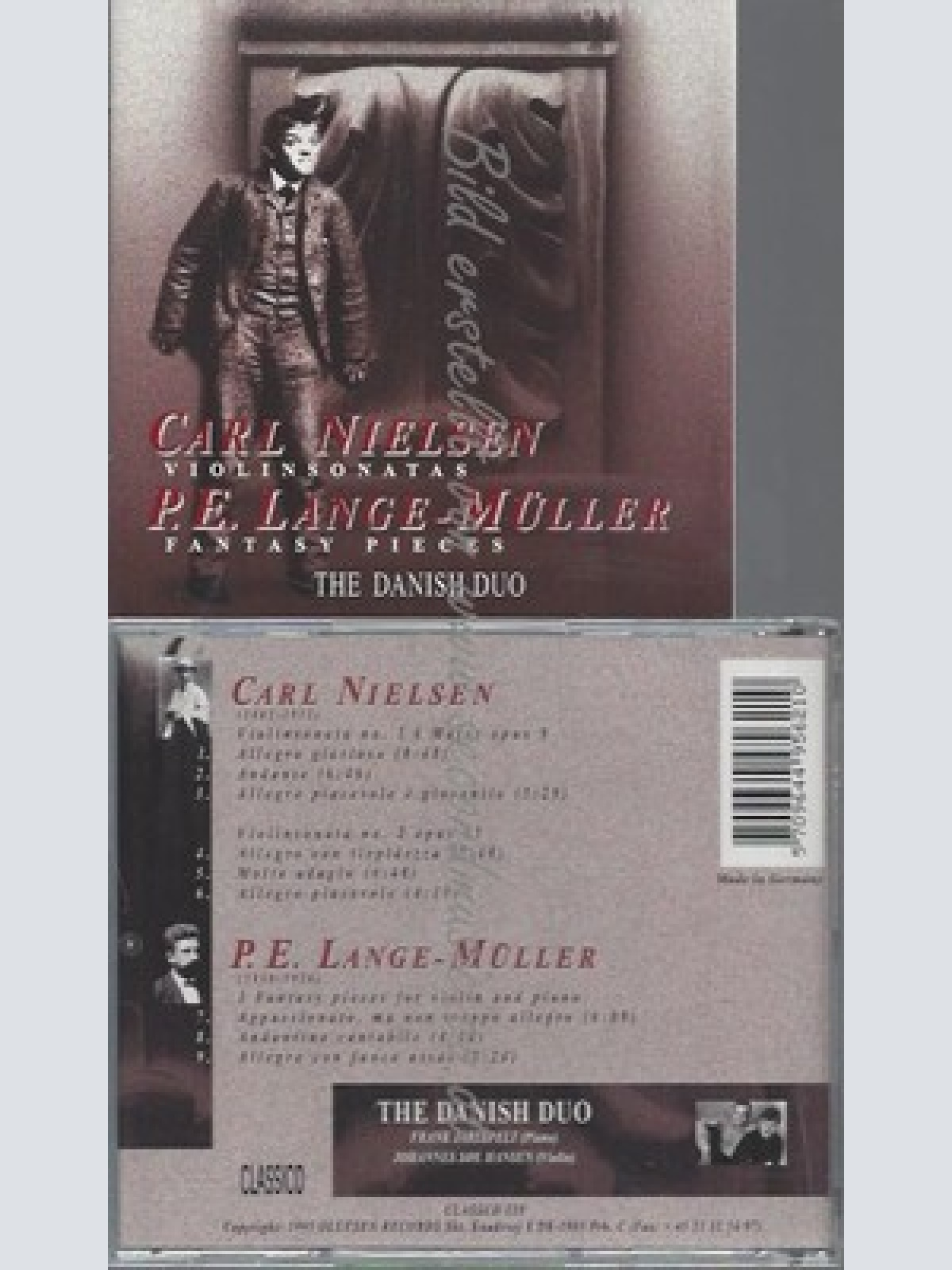 CD--LOUISIANA MUSEUM ART ENSEMBLE--GADE;NOVELETTES IN F & E MA | IMPORT