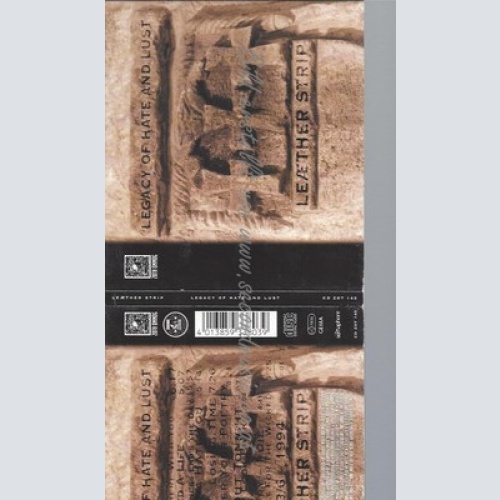 CD--LEAETHER STRIP--LEGACY OF HATE AND LUST