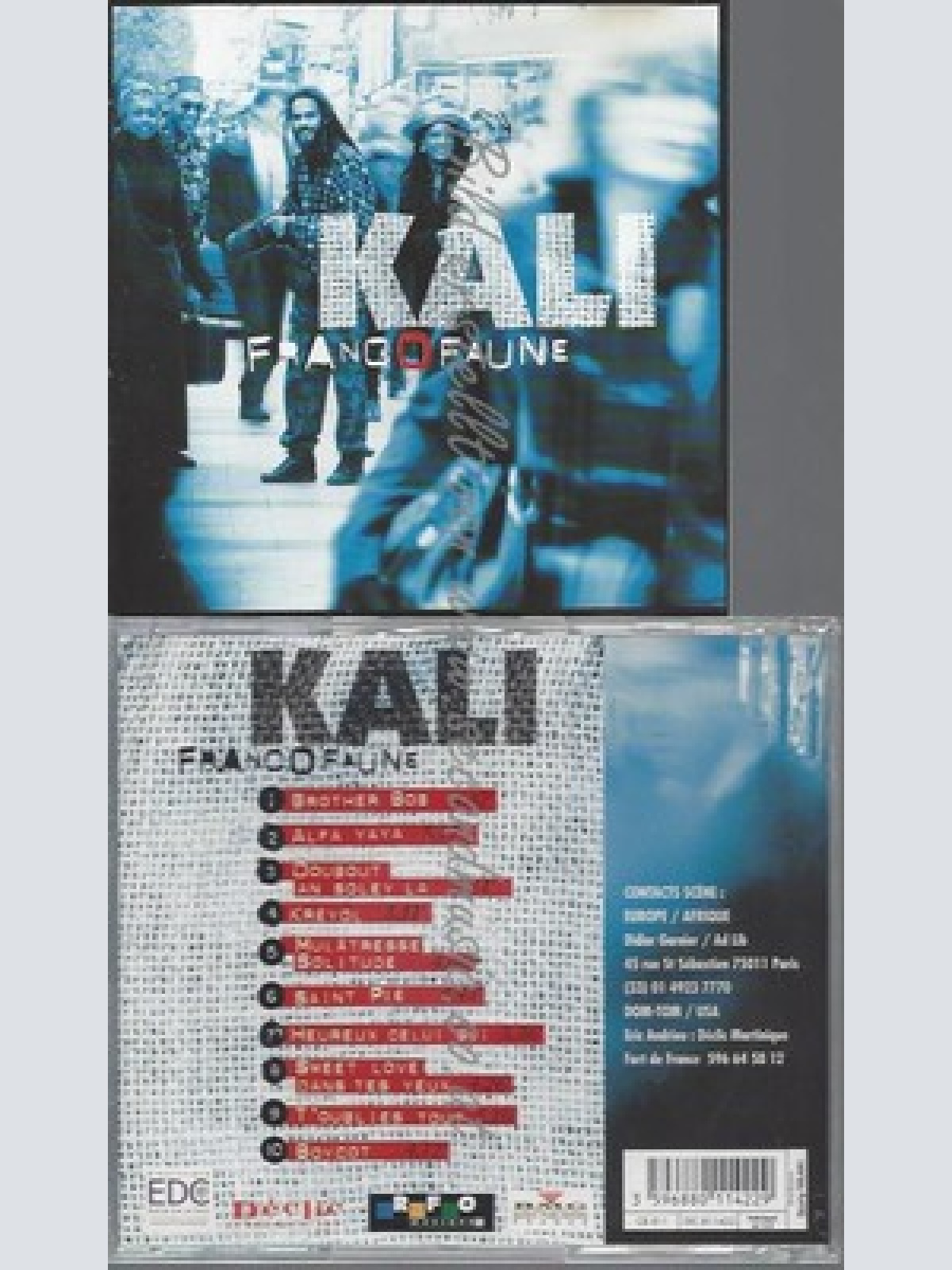 CD--KALI--FRANCOFAUNE