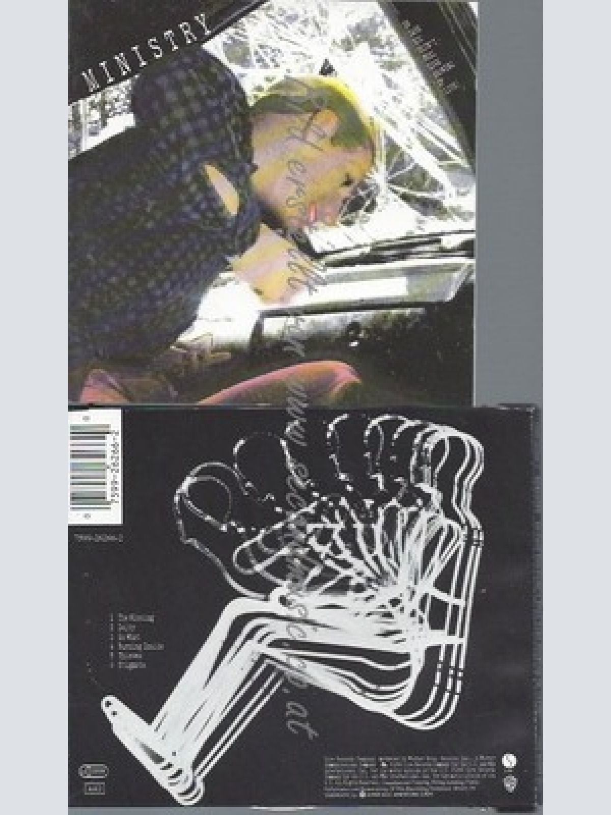 CD--MINISTRY--IN CASE YOU DIDN'T FEEL LIKE SHOWING UP -LIVE-