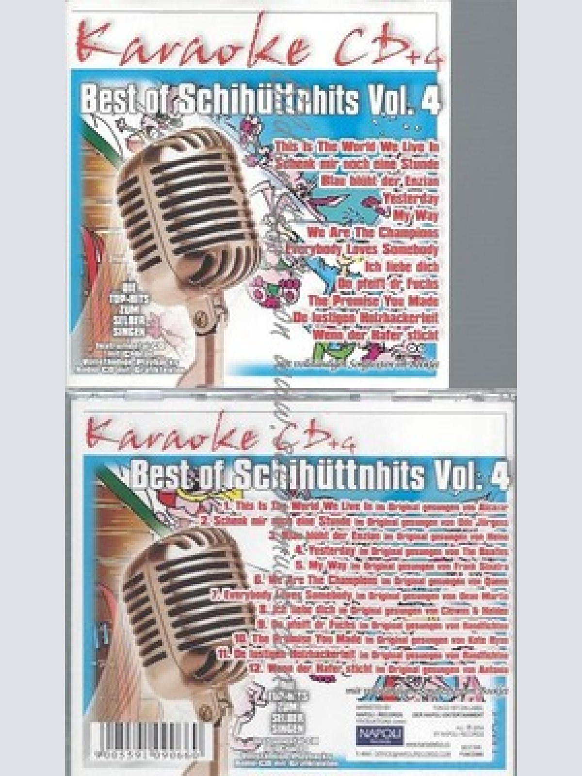 CD--KARAOKEFUN.CC VA--BEST OF SCHIHUETTNHITS VOL.4 - KARAOKE | KARAOKE
