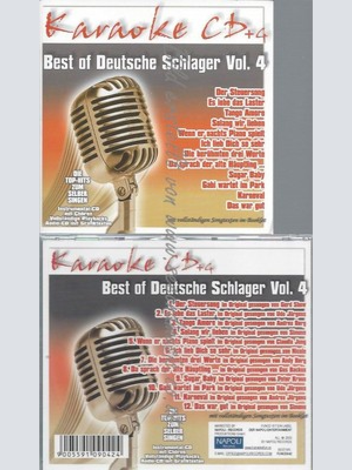 CD--KARAOKEFUN.CC VA--BEST OF DEUTSCHE SCHLAGER VOL.4 - KARAOKE | KARAOKE