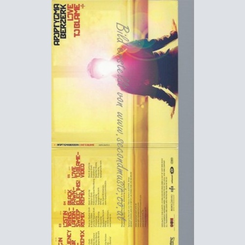 CD--REMIUM | SINGLE/ APOPTYGMA BERZERK--LOVE TO BLAME