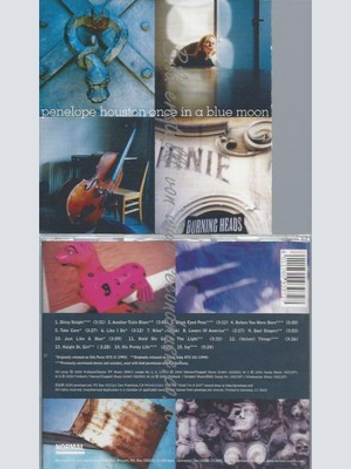 CD--PENELOPE HOUSTON--ONCE IN A BLUE MOON