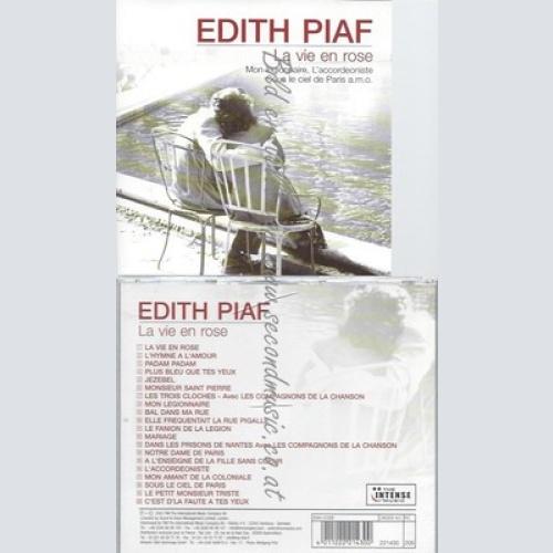 CD--EDITH PIAF--LA VIE EN ROSE