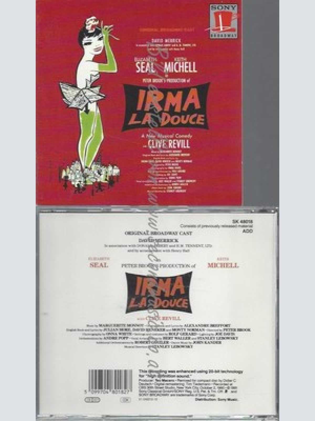CD--DIVERSE--IRMA LA DOUCE -BROADWAY-
