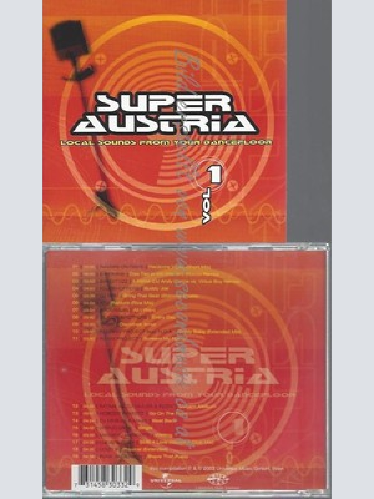 CD--DIVERSE POP--SUPER AUSTRIA VOL.1