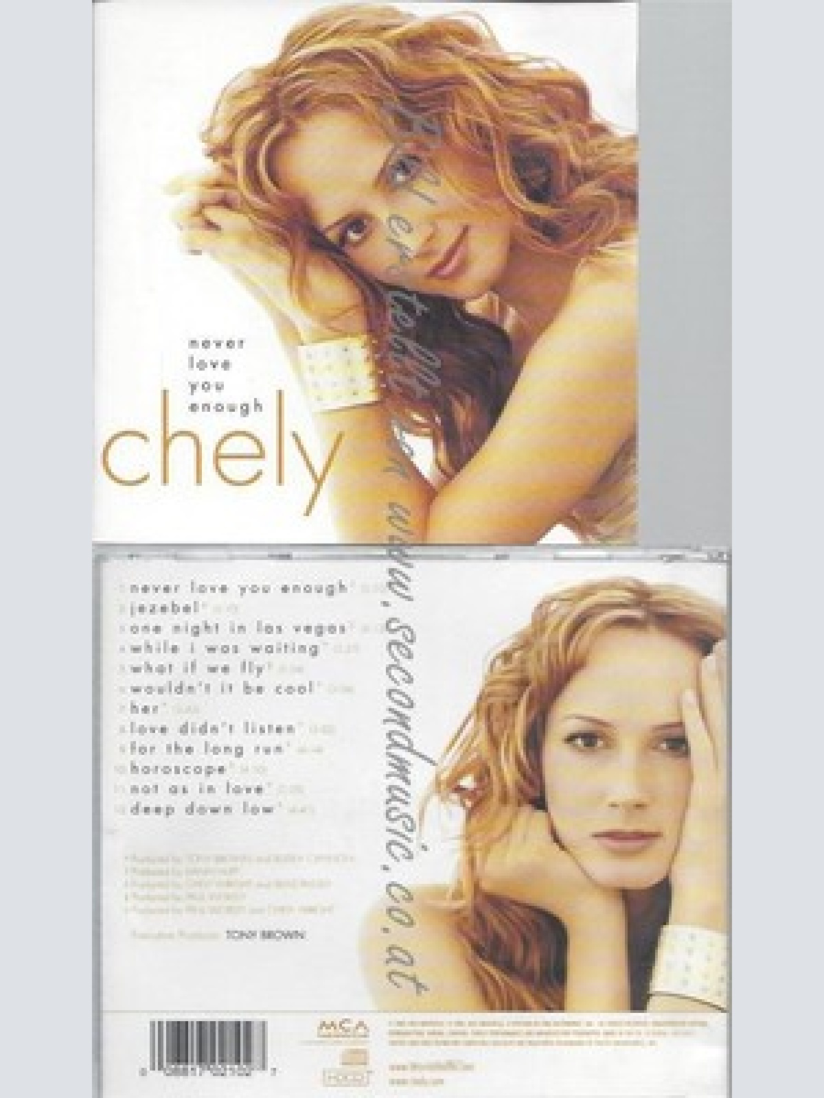 CD--CHELY WRIGHT--NEVER LOVE YOU ENOUGH