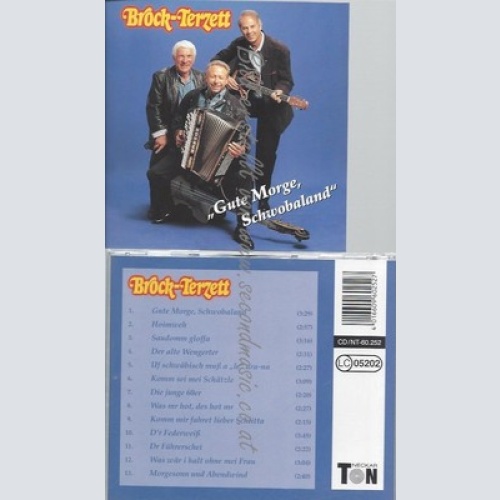 CD--BROCK-TERZETT--GUTE MORGE SCHWOBALAND