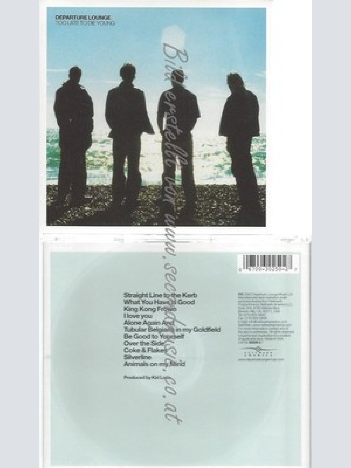 CD--DEPARTURE LOUNGE--TOO LATE TO DIE YOUNG | IMPORT