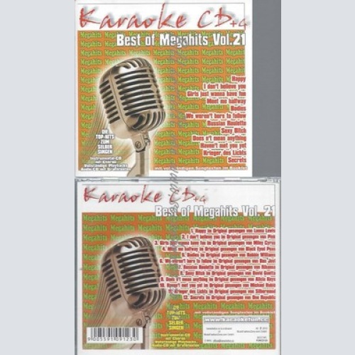 CD--KARAOKEFUN.CC VA--BEST OF MEGAHITS VOL.21 | KARAOKE