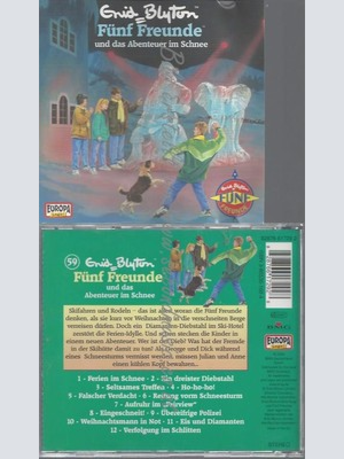 CD--FUENF FREUNDE--FUENF FREUNDE 59: UND DAS ABENTEUER IM SCHNEE
