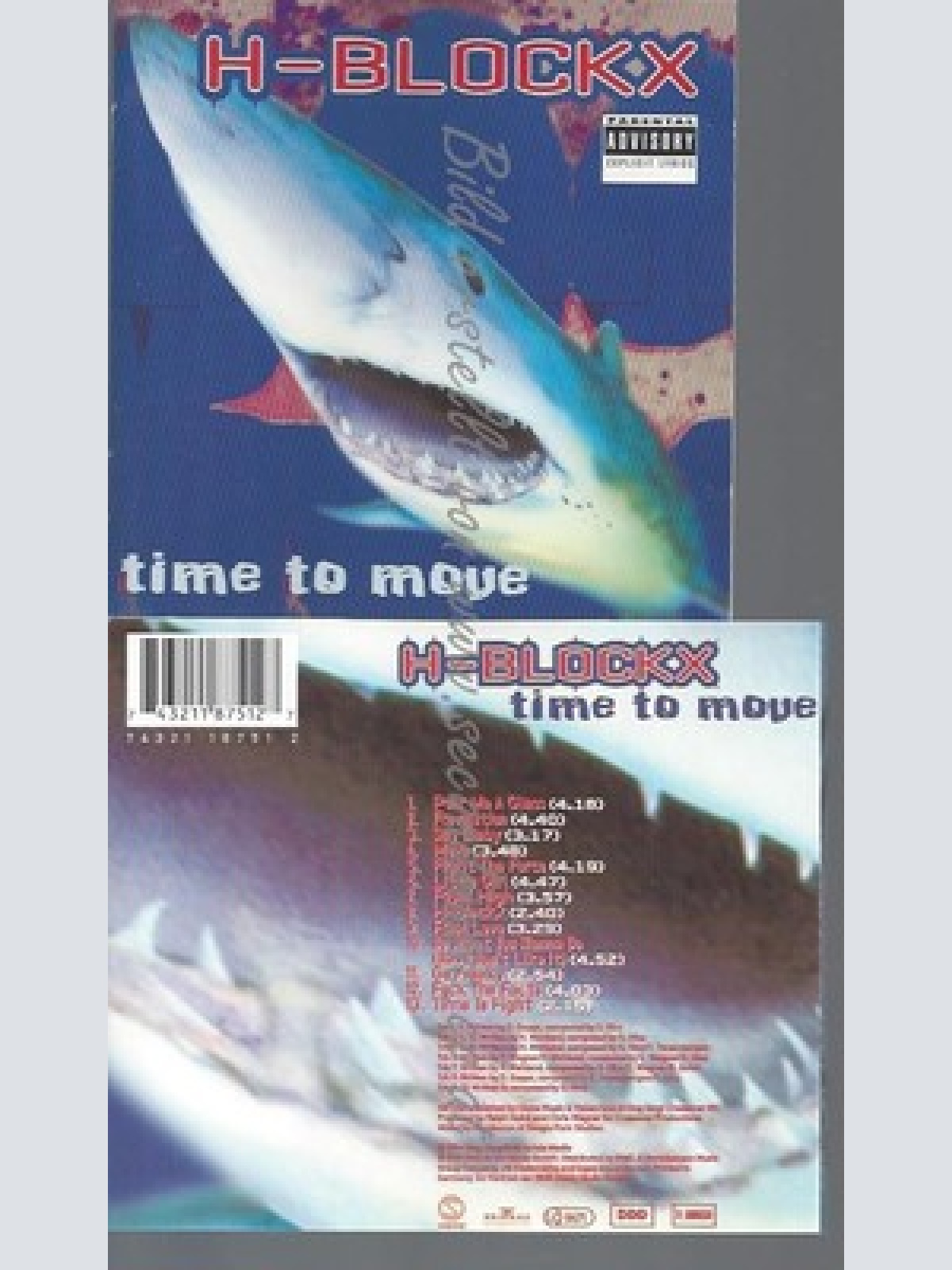 CD--H-BLOCKX--TIME TO MOVE