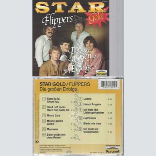 CD--FLIPPERS--STAR GOLD-DIE GROSSEN ERFOLGE