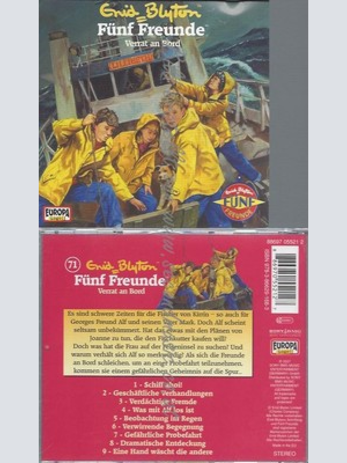 CD--VERRAT AN BORD/ FUENF FREUNDE--071