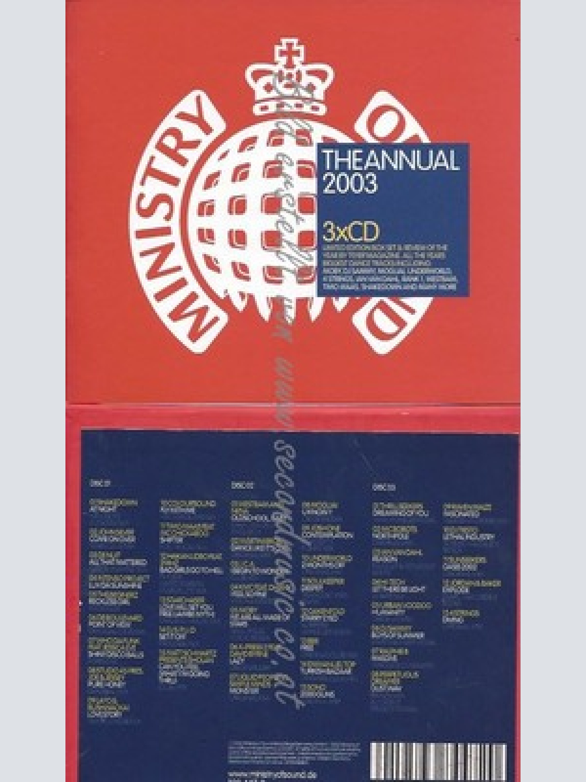CD--VARIOUS--THE ANNUAL  | BOX-SET