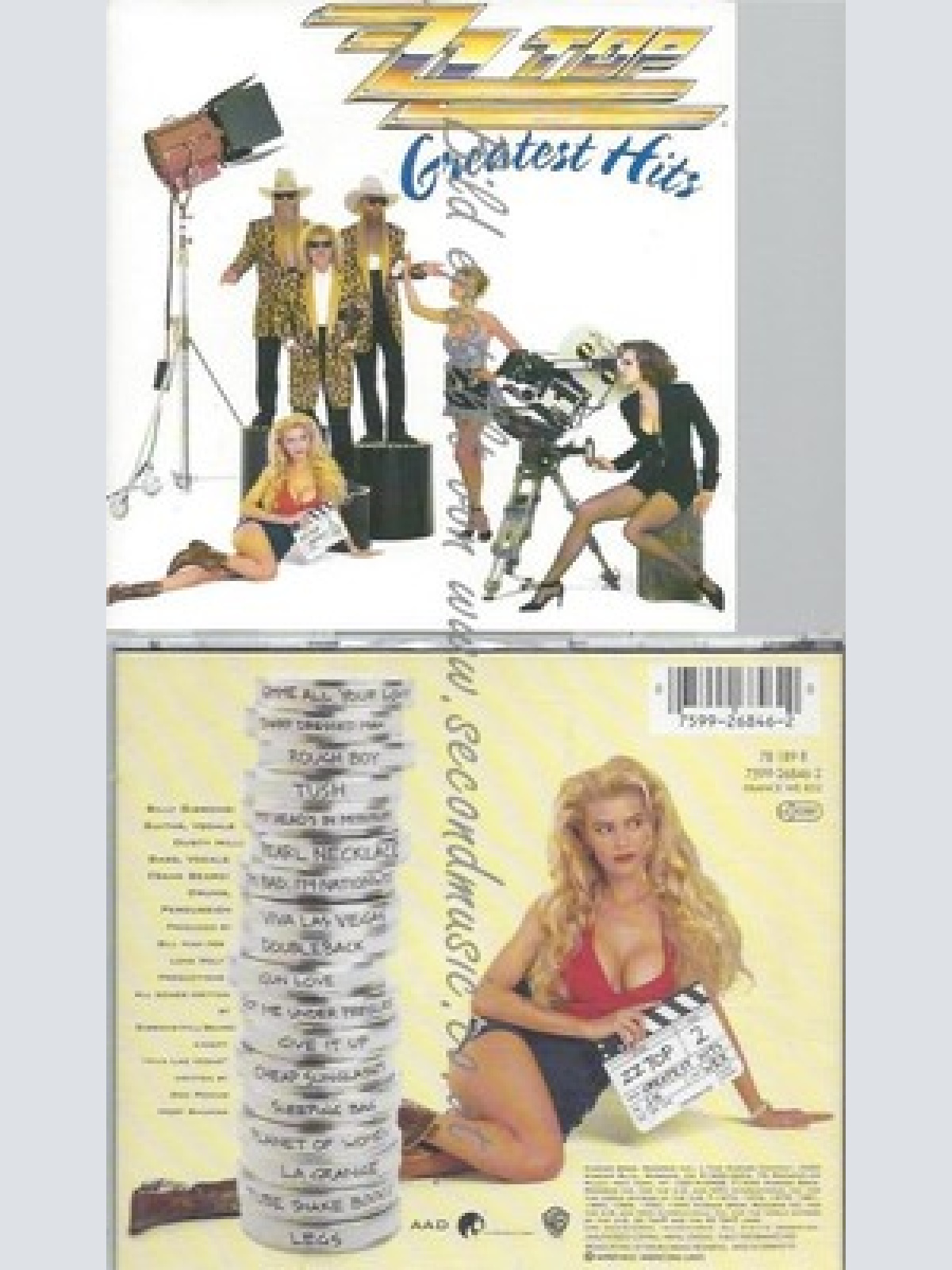 CD--ZZ TOP--GREATEST HITS