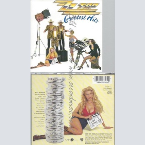 CD--ZZ TOP--GREATEST HITS