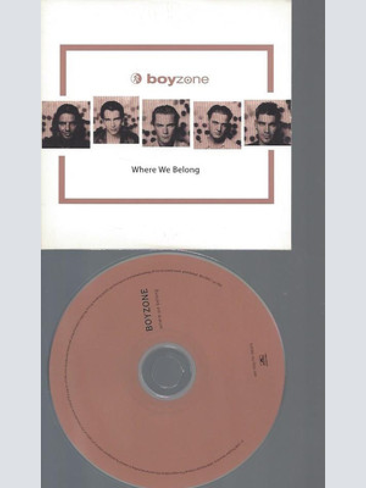 CD--PROMO--BOYZONE--WHERE WE BELONG