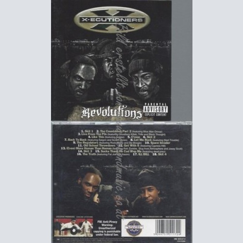 CD--X-ECUTIONERS--REVOLUTIONS