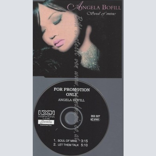 CD--ANGELA BOFILL--SOUL OF MINE--PROMO