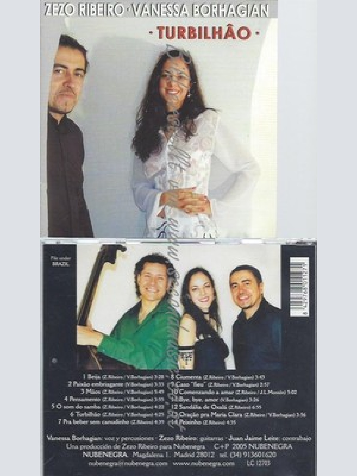 CD--ZEZO RIBEIRO--TURBILHÃO
