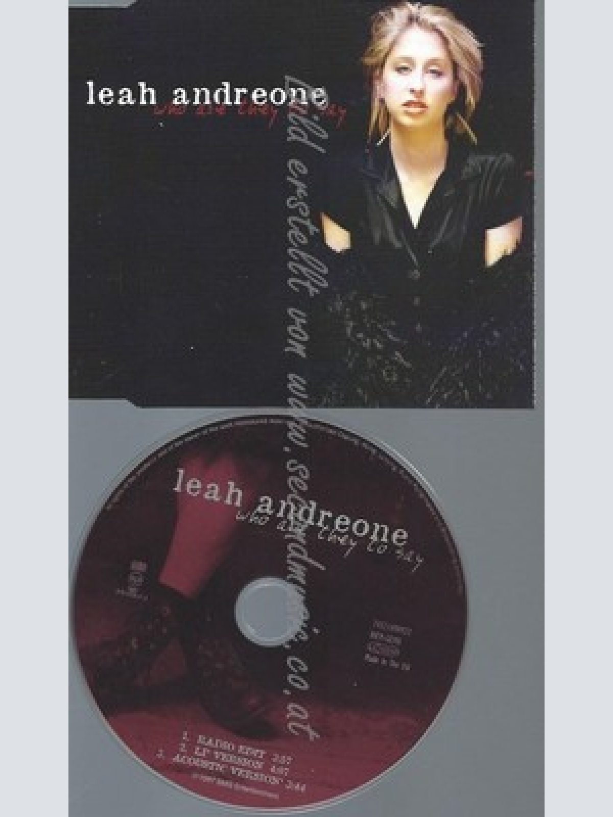 CD--ANDREONE,LEAH--WHO ARE THEY TO SAY