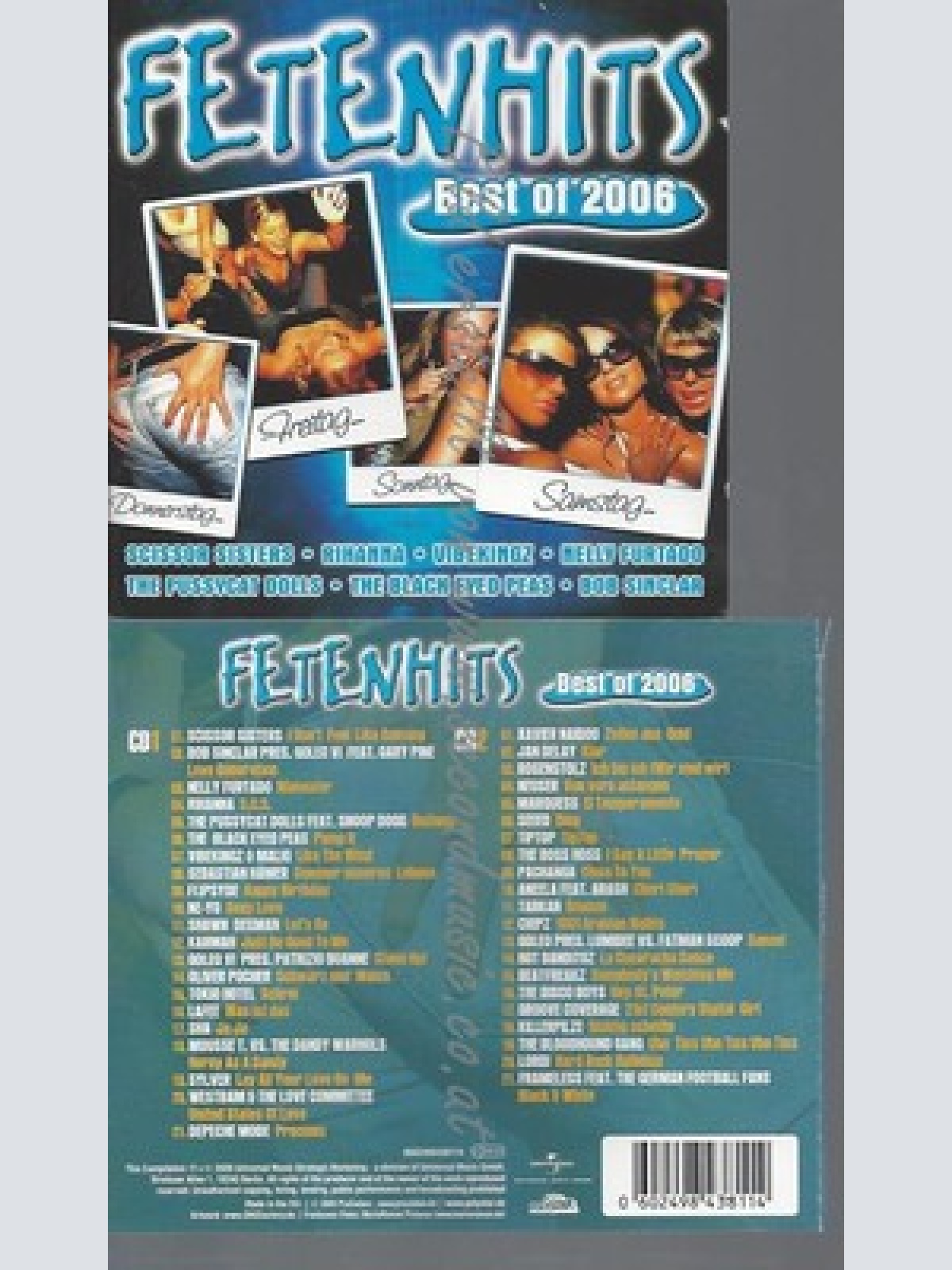 CD--VARIOUS--FETENHITS - BEST OF 2006 | DOPPEL-CD