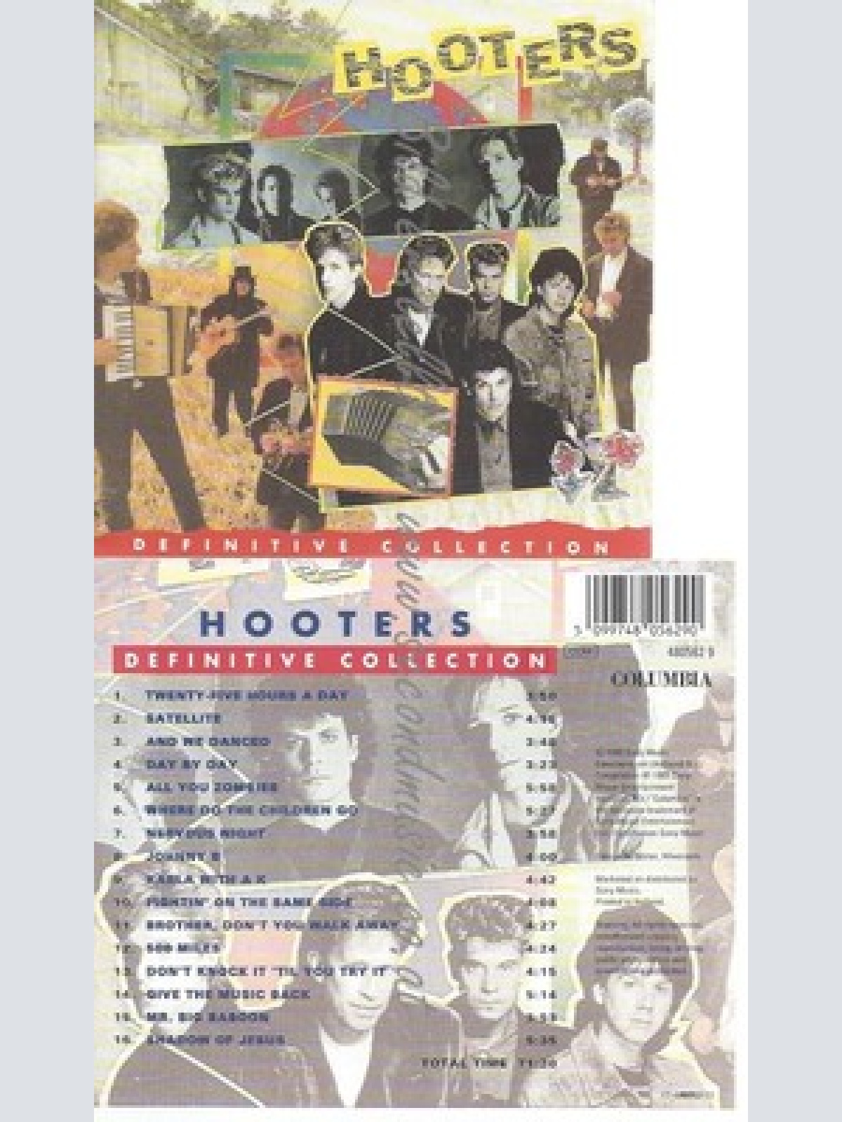 CD--THE HOOTERS--DEFINITIVE COLLECTION