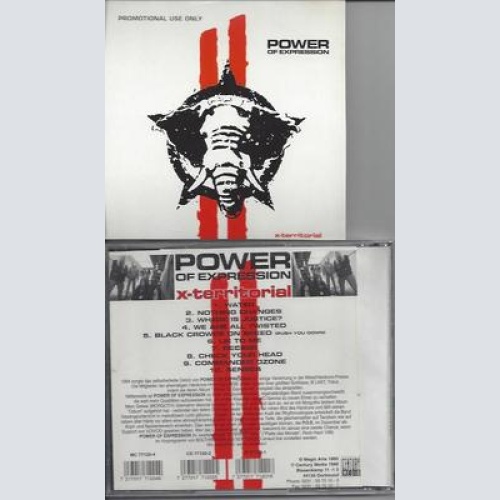 CD--POWER OF EXPRESSION--X-TERRITORIAL -PROMO