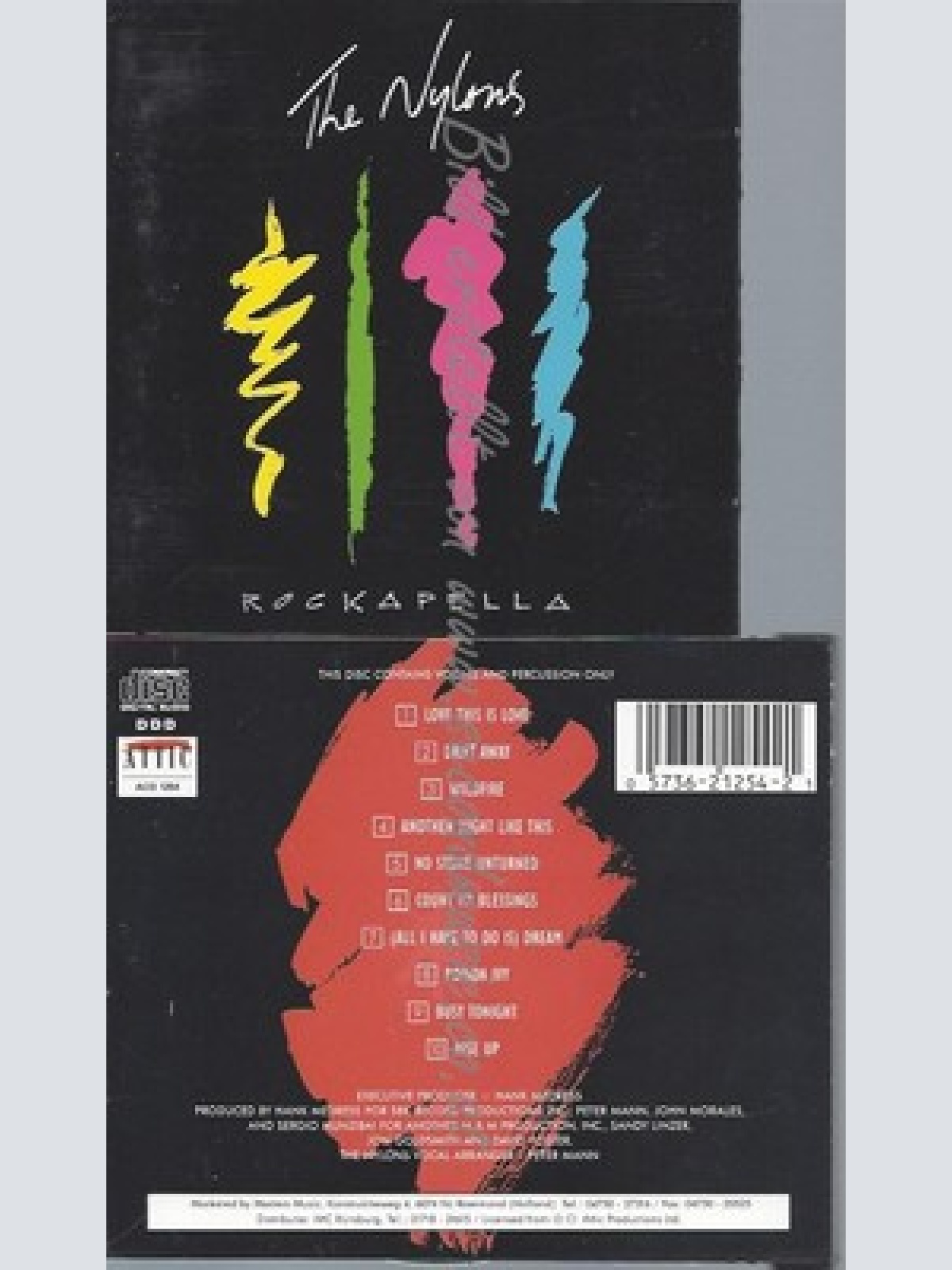 CD--THE NYLONS--ROCKAPELLA | IMPORT