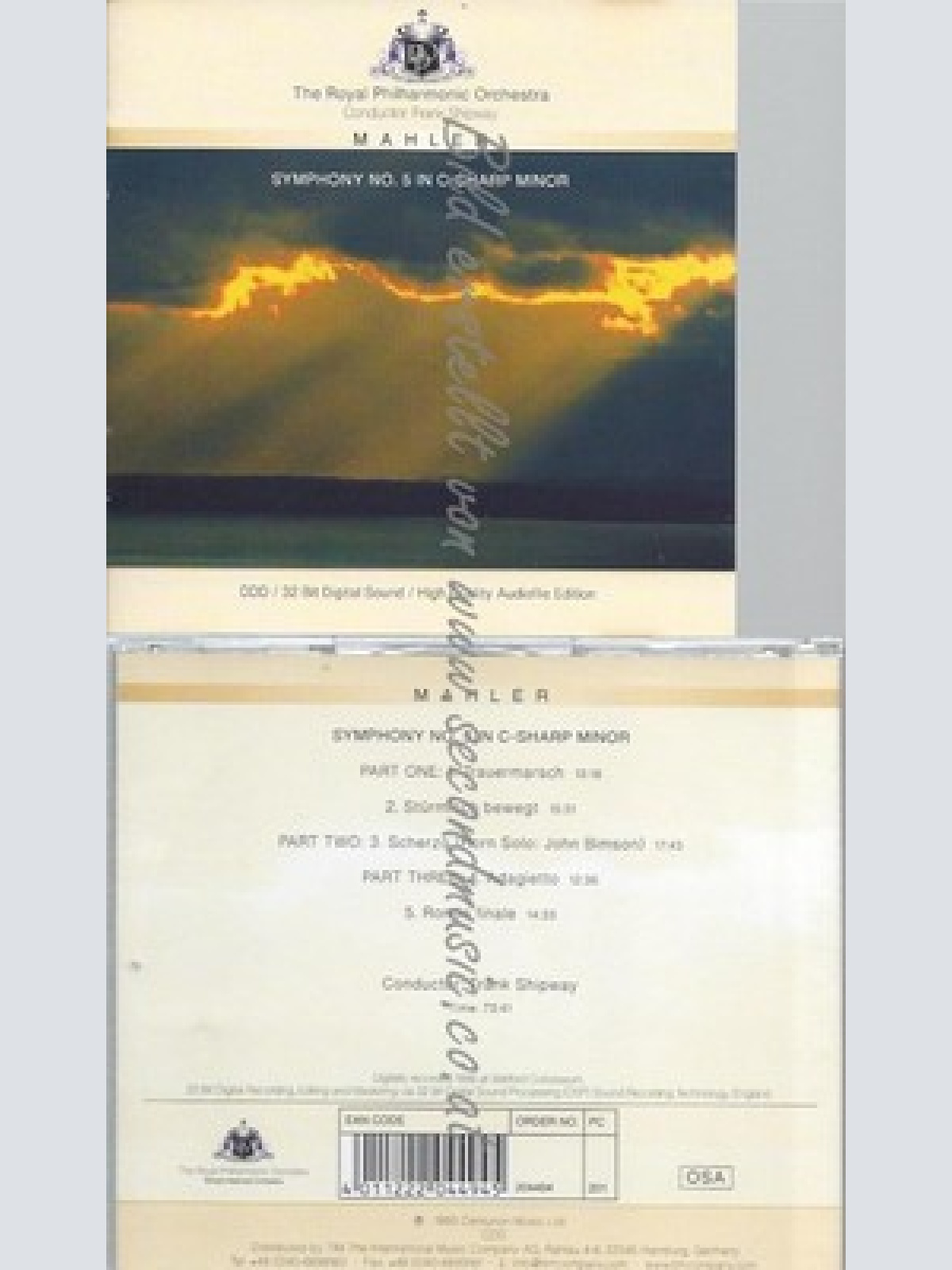 CD--ROYAL PHILHARMONIC ORCHESTRA UND RPO--SINFONIE 5