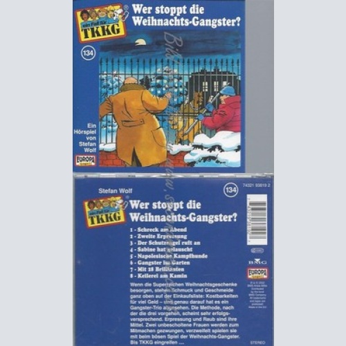 CD--TKKG--TKKG - FOLGE 134: WER STOPPT DIE WEIHNACHTS-GANGSTER