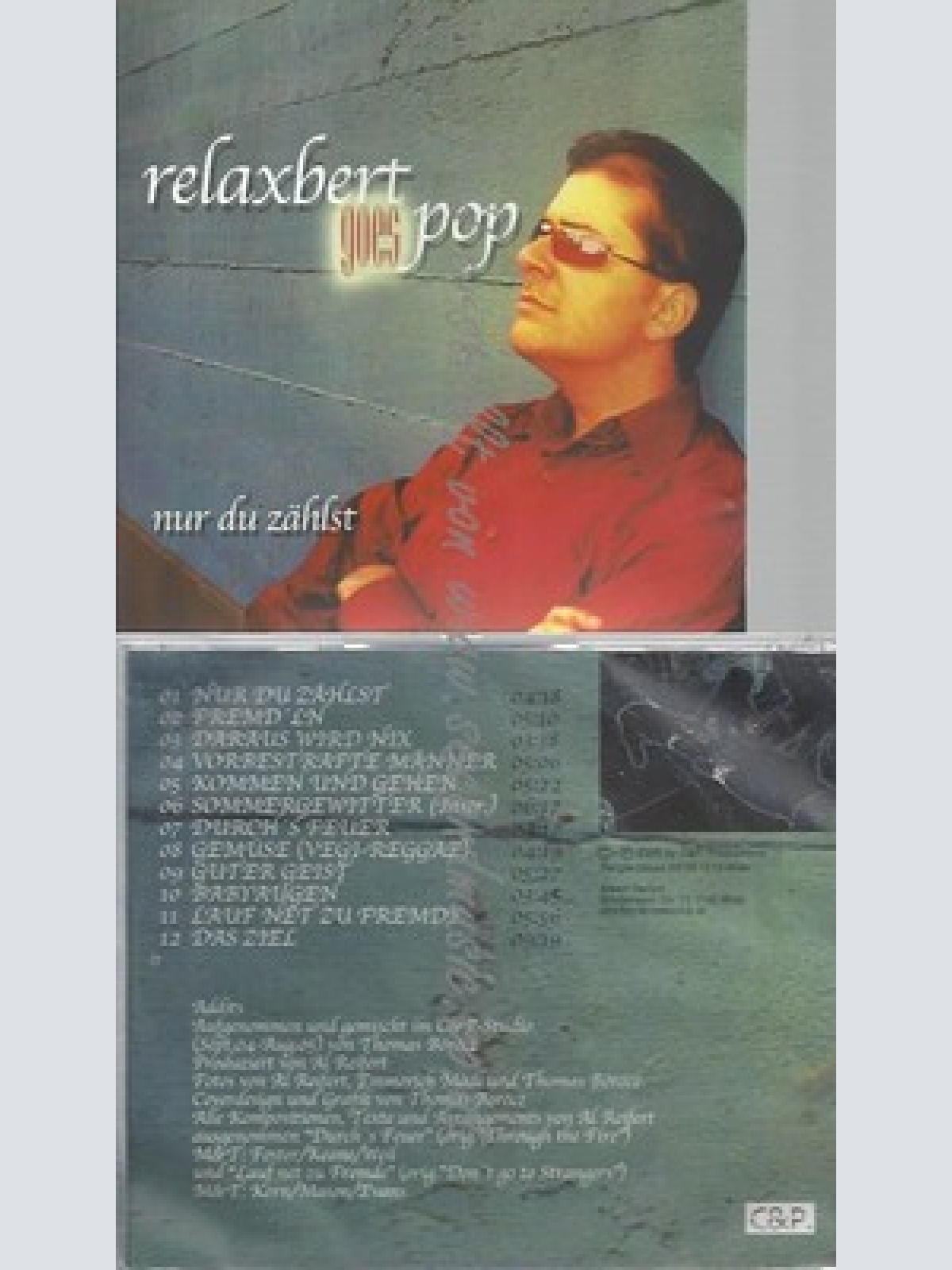 CD--RELAXBERT GOES POP--NUR DU ZAEHLST