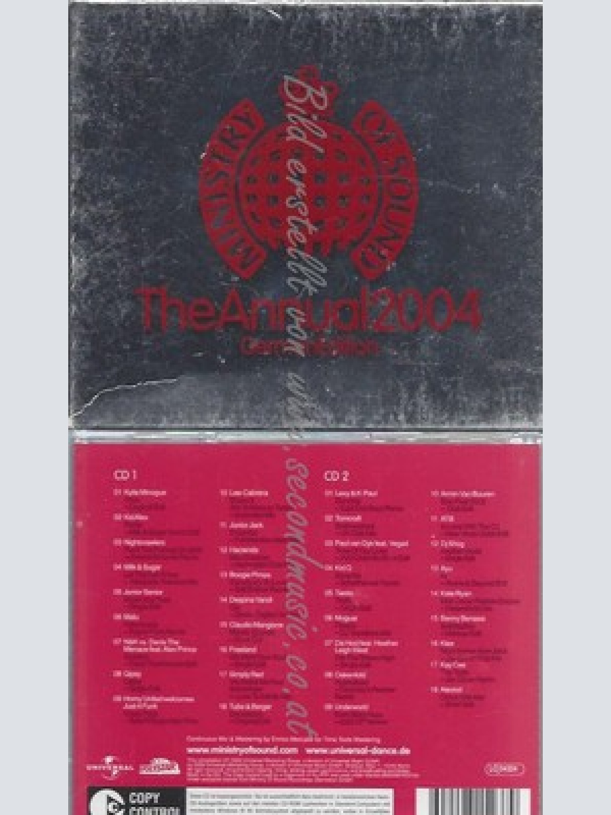 CD--VARIOUS--MINISTRY OF SOUND - THE ANNUAL  -DOPPEL-CD- | DOPPEL-CD